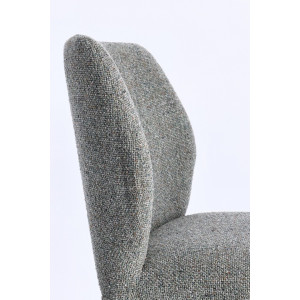 OPTIK modern szék - szürke/beige
