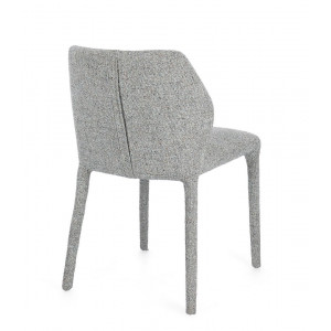 OPTIK modern szék - szürke/beige