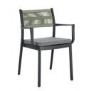 HAVANNA modern kültéri szék - kék/szürke/zöld