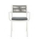 HAVANNA modern kültéri szék - antracit/szürke/zöld