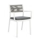 HAVANNA modern kültéri szék - antracit/szürke/zöld