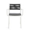 HAVANNA modern kültéri szék - antracit/szürke/zöld