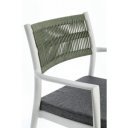 HAVANNA modern kültéri szék - antracit/szürke/zöld