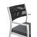 HAVANNA modern kültéri szék - antracit/szürke/zöld