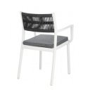 HAVANNA modern kültéri szék - antracit/szürke/zöld