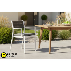 HAVANNA modern kültéri szék - antracit/szürke/zöld