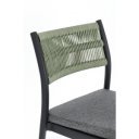 HAVANNA-II modern kültéri szék - kék/szürke/zöld