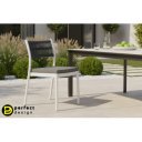 HAVANNA-II modern kültéri szék - antracit/szürke/zöld