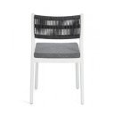 HAVANNA-II modern kültéri szék - antracit/szürke/zöld