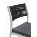 HAVANNA-II modern kültéri szék - antracit/szürke/zöld