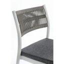 HAVANNA-II modern kültéri szék - antracit/szürke/zöld