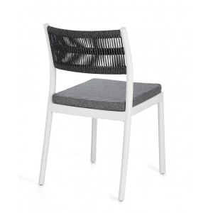 HAVANNA-II modern kültéri szék - antracit/szürke/zöld