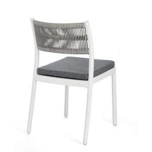 HAVANNA-II modern kültéri szék - antracit/szürke/zöld