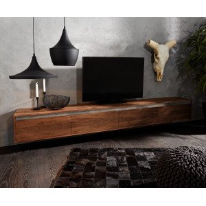 KIPLING-II prémium akác fali TV-szekrény - 240cm