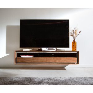 MELVILLE prémium akác fali TV-szekrény - 145/175cm