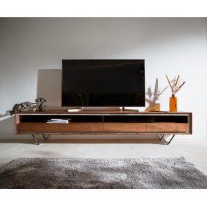 STONEGRACE prémium akác TV-szekrény - 145/175cm