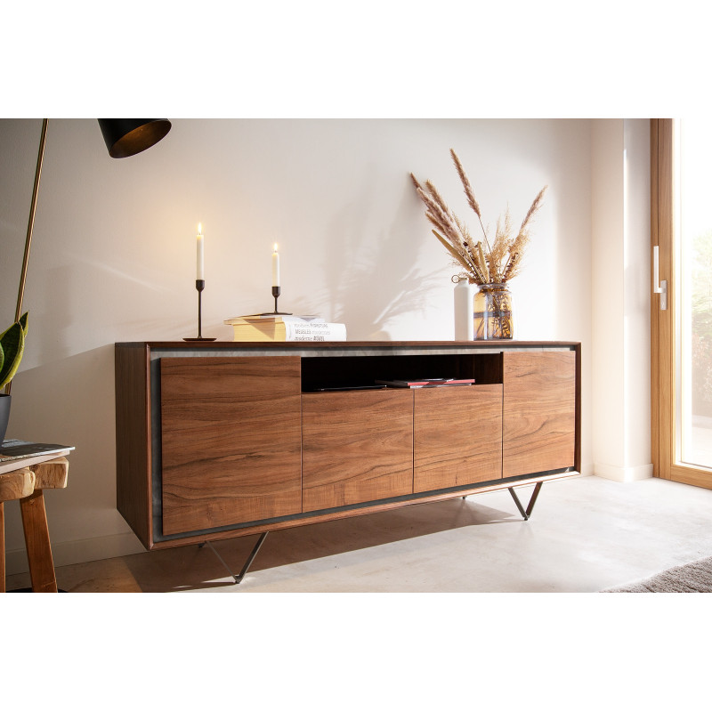 STONEGRACE tömör akác komód - 175cm