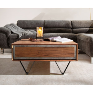 STONEGRACE prémium akác dohányzóasztal - 80cm