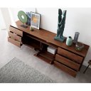 EVANS prémium akác komód - 240cm