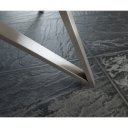 MOZART prémium kerámia étkezőasztal - 130-200cm - barna