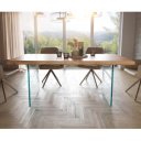 EMERY prémium akác étkezőasztal - 140/160/180/200cm