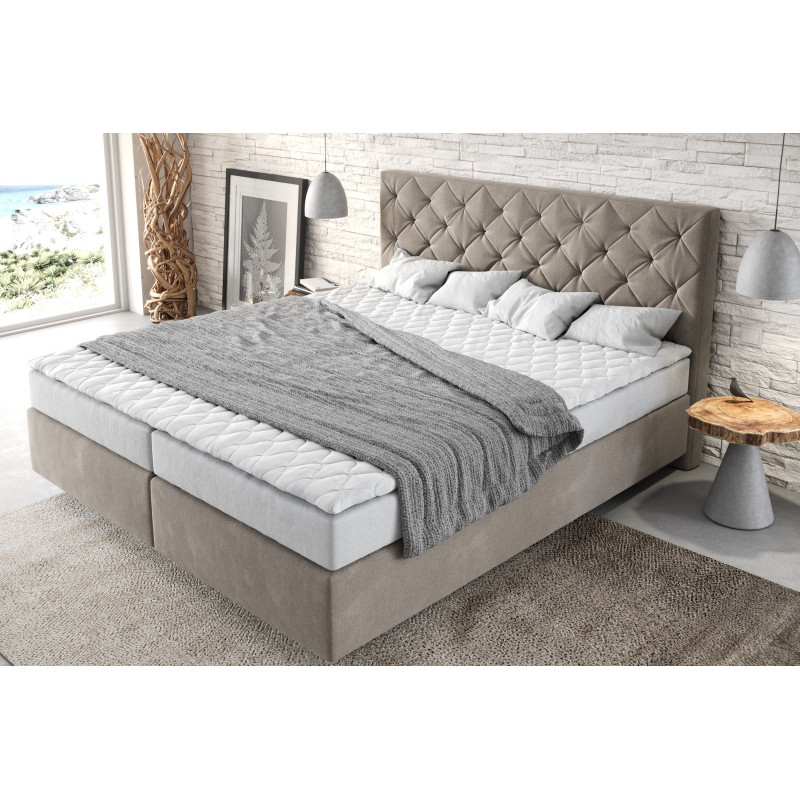 DREAM prémium boxspring ágy - 140/160/180cm - beige