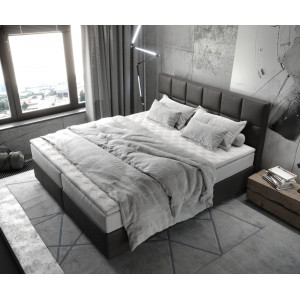 COMFY prémium boxspring ágy -160/180cm - antracit