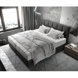 COMFY prémium boxspring ágy -160/180cm - antracit