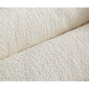 RELAXO prémium boxspring ágy - 140/160/180cm - fehér bouclé