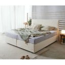 RELAXO prémium boxspring ágy - 140/160/180cm - beige kord