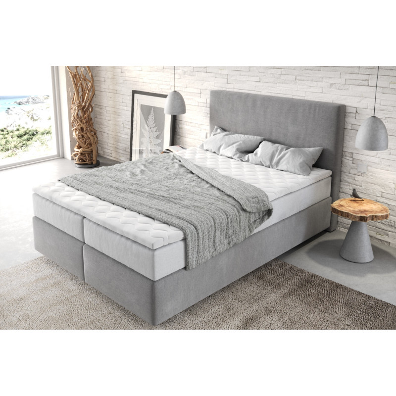 RELAXO prémium boxspring ágy - 140/160/180cm - szürke
