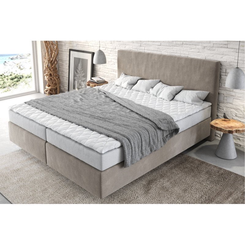RELAXO prémium boxspring ágy - 160/180cm - beige