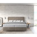 RELAXO prémium boxspring ágy - 160/180cm - beige