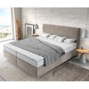 RELAXO prémium boxspring ágy - 160/180cm - beige
