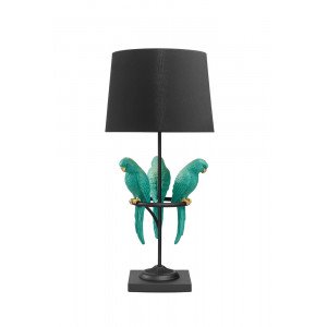 PARROT design asztali lámpa - 75cm - türkiz