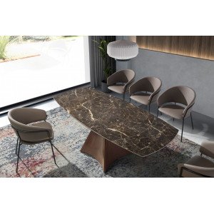 SALSADELLA exkluzív kerámia bővíthető étkezőasztal - 135-205cm Angel Cerdá