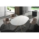 HERRERA exkluzív kerámia bővíthető étkezőasztal - 120-170cm