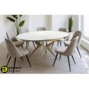 HERRERA exkluzív kerámia bővíthető étkezőasztal - 120-170cm