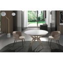 HERRERA exkluzív kerámia bővíthető étkezőasztal - 120-170cm