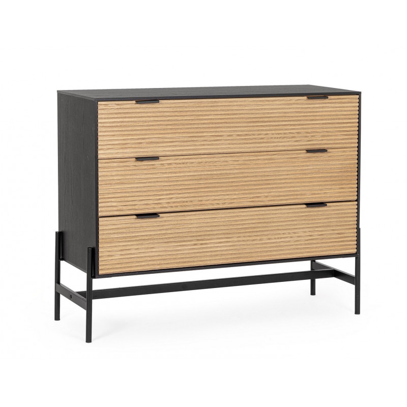 GREENVILLE design fiókos komód - 104cm