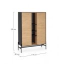 GREENVILLE design szekrény - 110cm