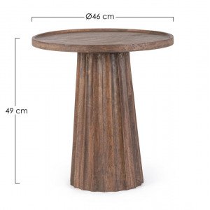 ORISSA mangófa lerakóasztal - 46cm