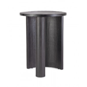 ORISSA BLACK mangófa lerakóasztal - 50cm