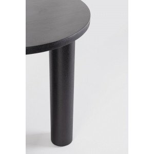 ORISSA BLACK mangófa lerakóasztal - 50cm