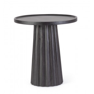 ORISSA BLACK mangófa lerakóasztal - 46cm
