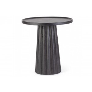 ORISSA BLACK mangófa lerakóasztal - 46cm BIZZOTTO
