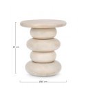 ZEN mangófa lerakóasztal - 40cm