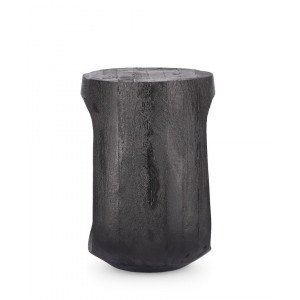 ZEN BLACK mangófa lerakóasztal - 33cm
