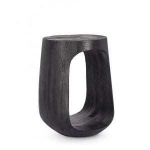 ZEN BLACK mangófa lerakóasztal - 33cm BIZZOTTO