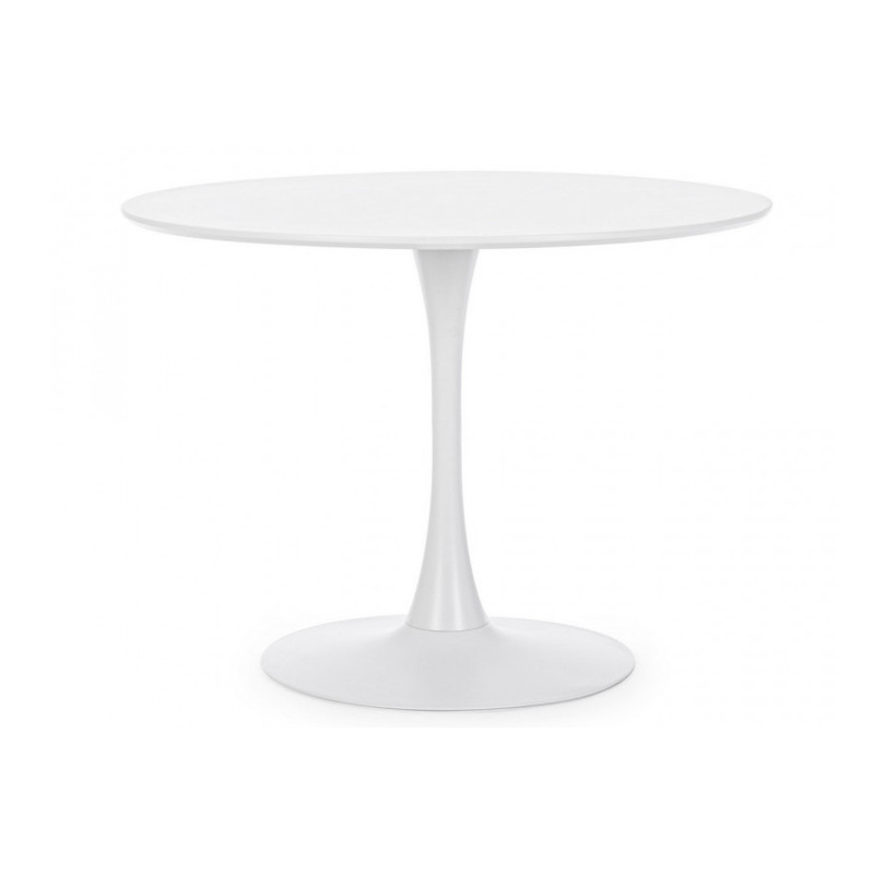 MONTISON kerek étkezőasztal - 100m - fehér